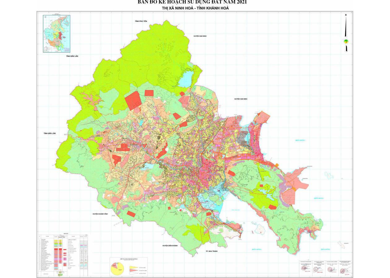 Bản đồ quy hoạch Thị xã Ninh Hòa