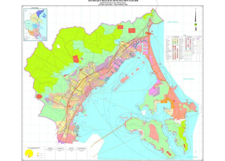 Tổng hợp thông tin và bản đồ quy hoạch Huyện Vạn Ninh