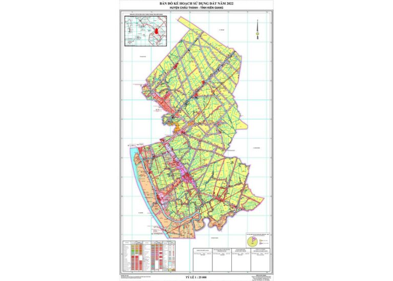Tổng hợp thông tin và bản đồ quy hoạch Huyện Châu Thành - Kiên Giang