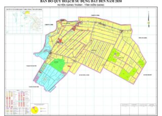 Tổng hợp thông tin và bản đồ quy hoạch Huyện Giang Thành