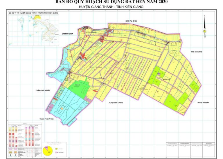 Tổng hợp thông tin và bản đồ quy hoạch Huyện Giang Thành