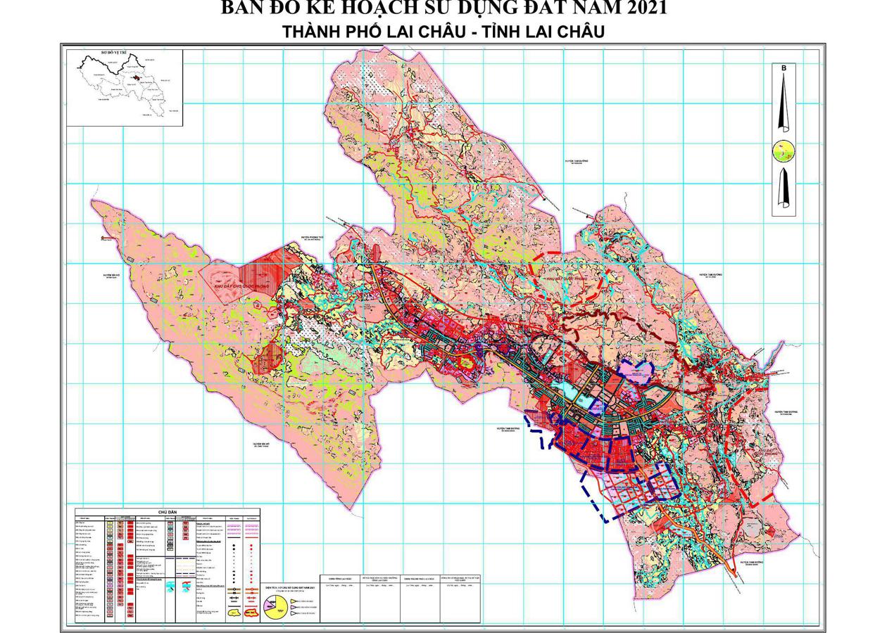 Bản đồ quy hoạch Thành phố Lai Châu