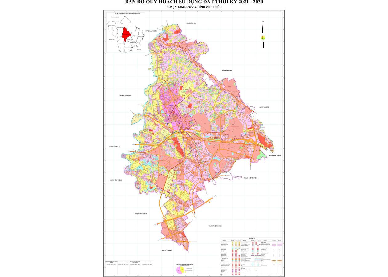 Bản đồ quy hoạch Huyện Tam Đường