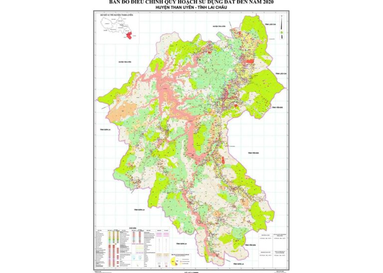 Tổng hợp thông tin và bản đồ quy hoạch Huyện Than Uyên
