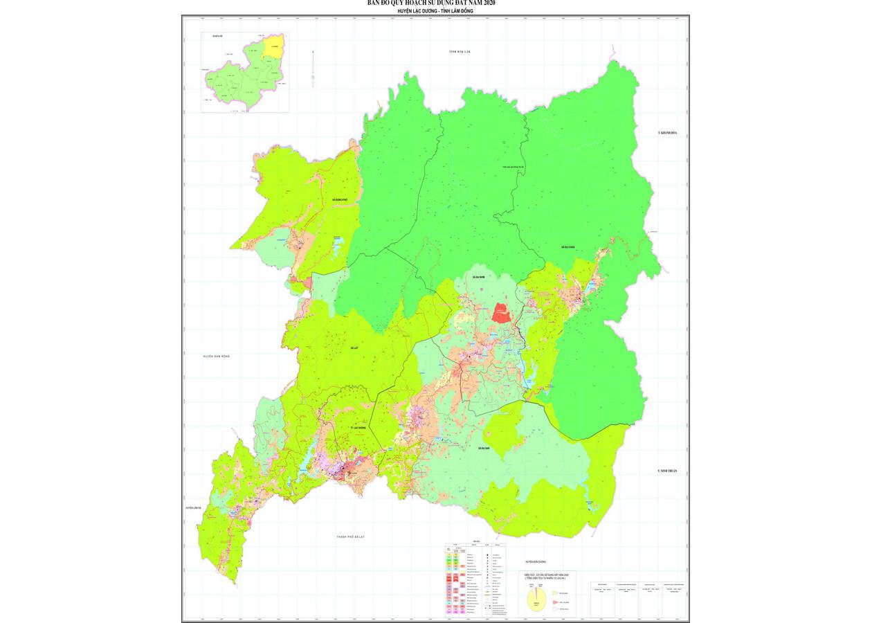 Bản đồ quy hoạch Huyện Lạc Dương