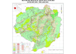 Bản đồ quy hoạch Huyện Bắc Sơn