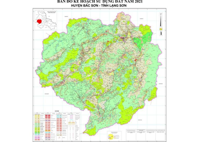 Tổng hợp thông tin và bản đồ quy hoạch Huyện Bắc Sơn