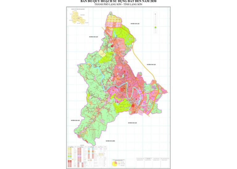 Tổng hợp thông tin và bản đồ quy hoạch Thành phố Lạng Sơn
