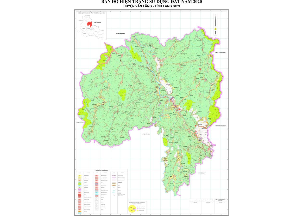 Bản đồ quy hoạch Huyện Văn Lãng