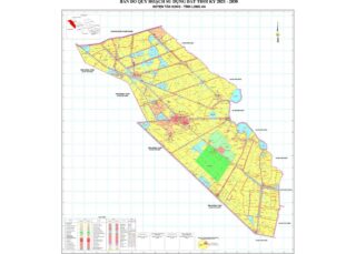 Bản đồ quy hoạch Huyện Tân Hưng