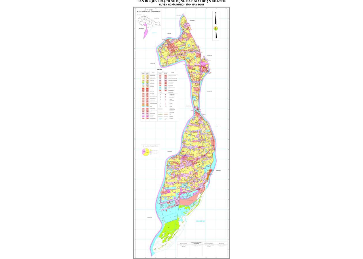 Bản đồ quy hoạch Huyện Nghĩa Hưng