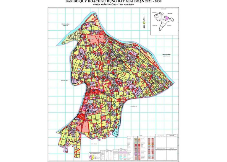 Tổng hợp thông tin và bản đồ quy hoạch Huyện Xuân Trường