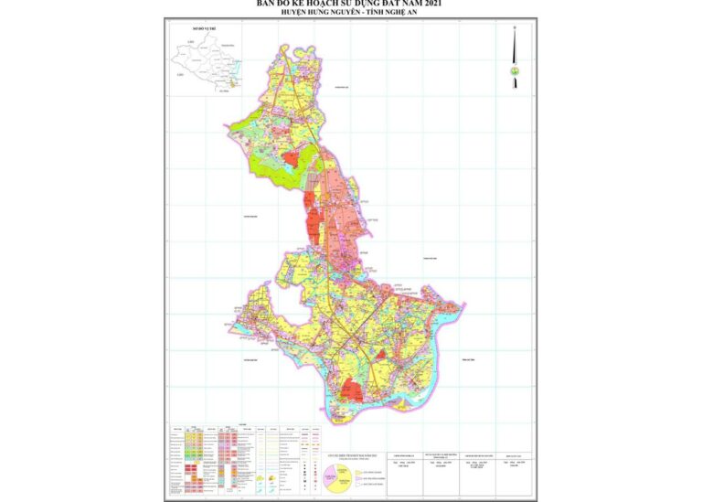 Tổng hợp thông tin và bản đồ quy hoạch Huyện Hưng Nguyên