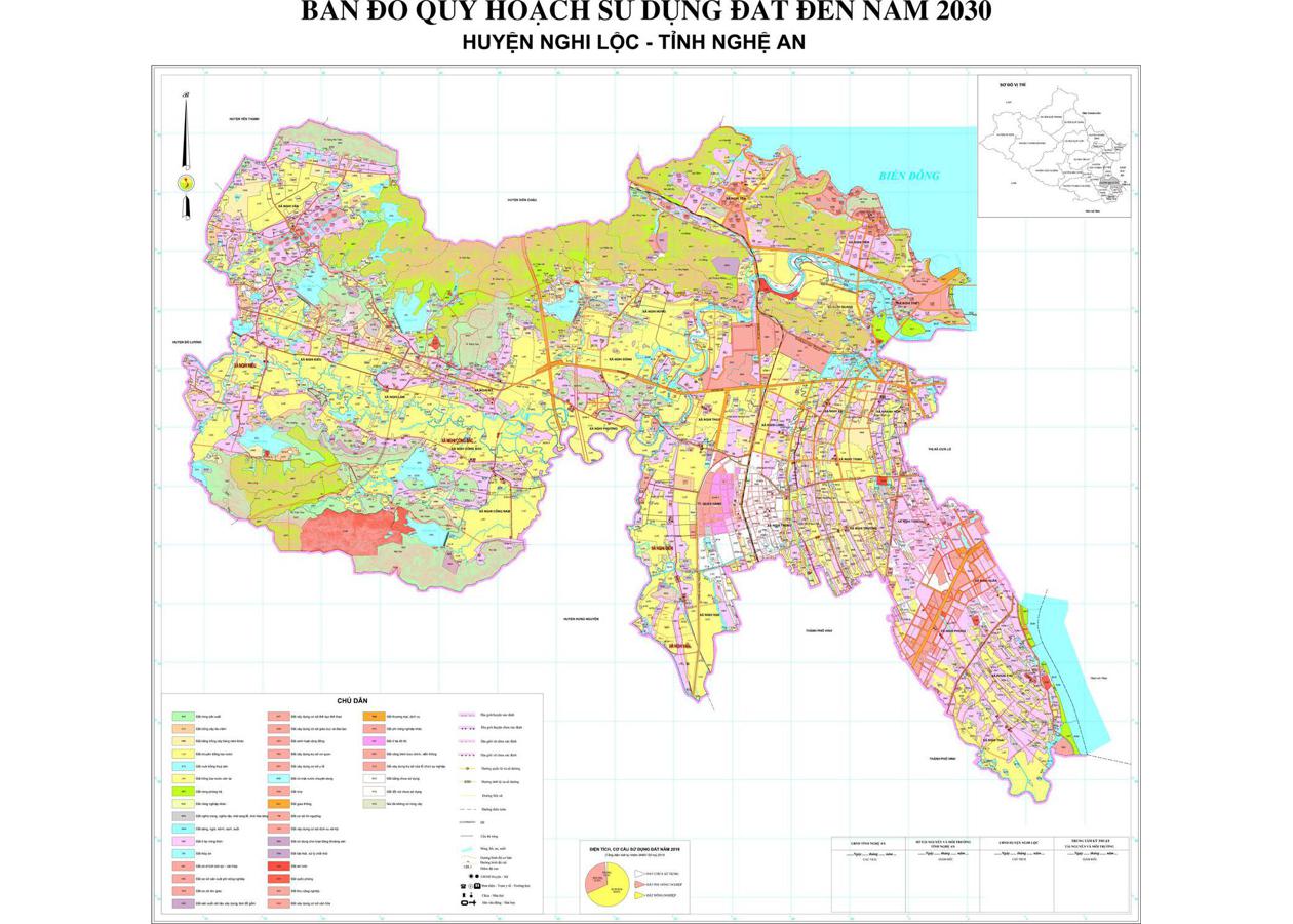 Bản đồ quy hoạch Huyện Nghi Lộc