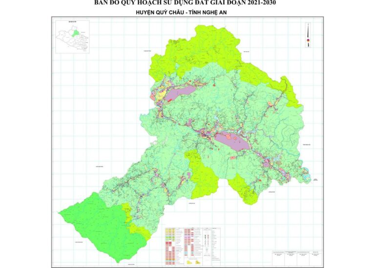 Tổng hợp thông tin và bản đồ quy hoạch Huyện Quỳ Châu