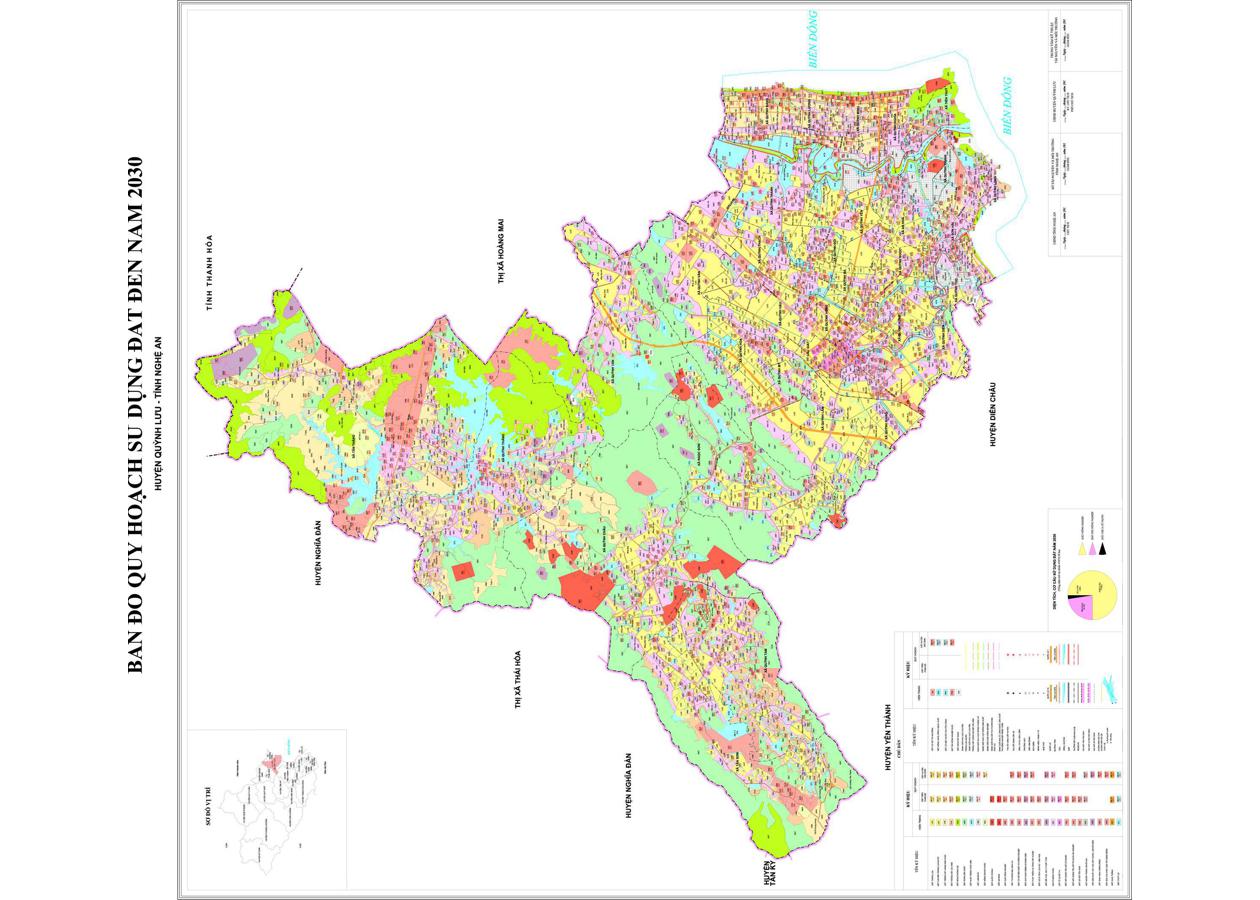 Bản đồ quy hoạch Huyện Quỳnh Lưu