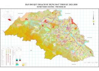 Bản đồ quy hoạch Huyện Thanh Chương