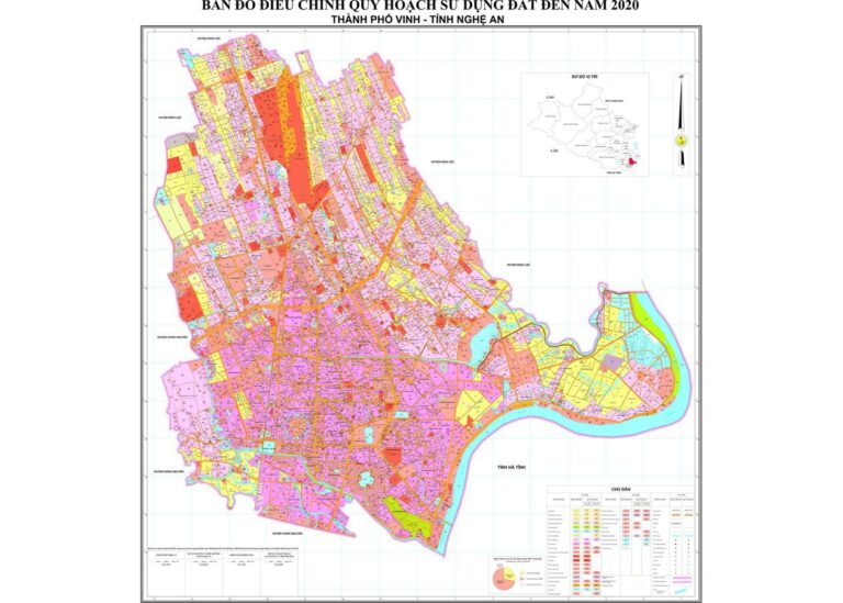 Tổng hợp thông tin và bản đồ quy hoạch Thành phố Vinh