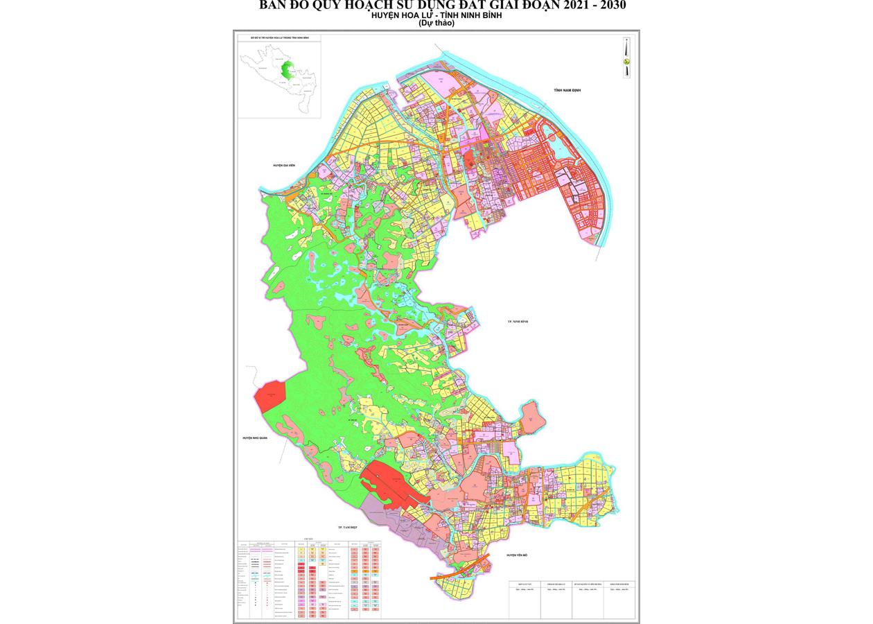 Bản đồ quy hoạch Huyện Hoa Lư