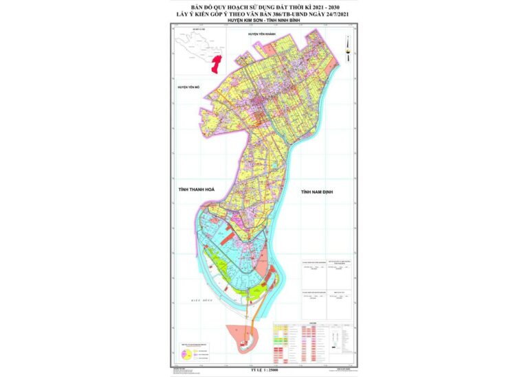 Tổng hợp thông tin và bản đồ quy hoạch Huyện Kim Sơn
