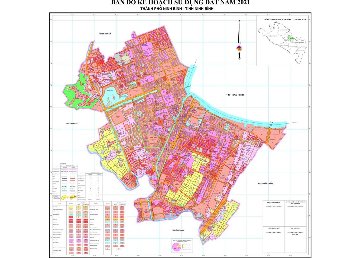 Bản đồ quy hoạch Thành phố Ninh Bình