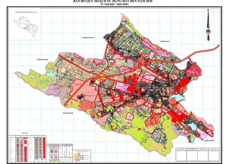 Tổng hợp thông tin và bản đồ quy hoạch Thành phố Tam Điệp