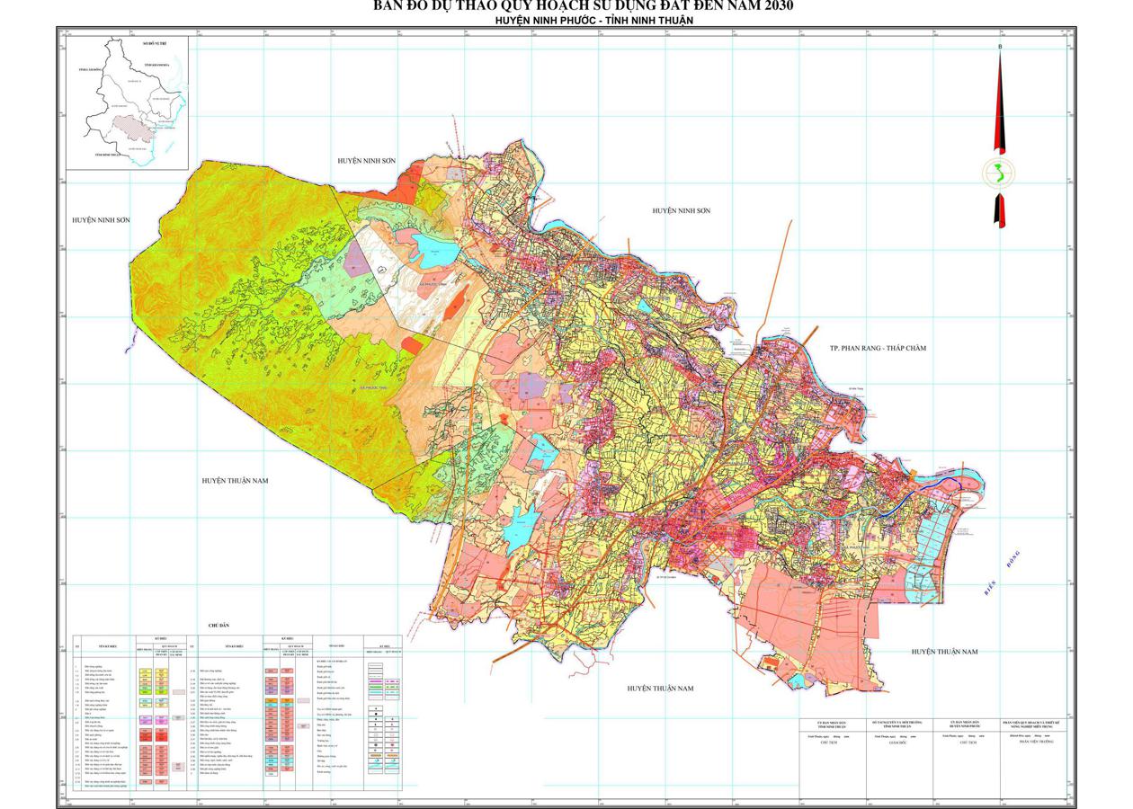 Bản đồ quy hoạch Huyện Ninh Phước