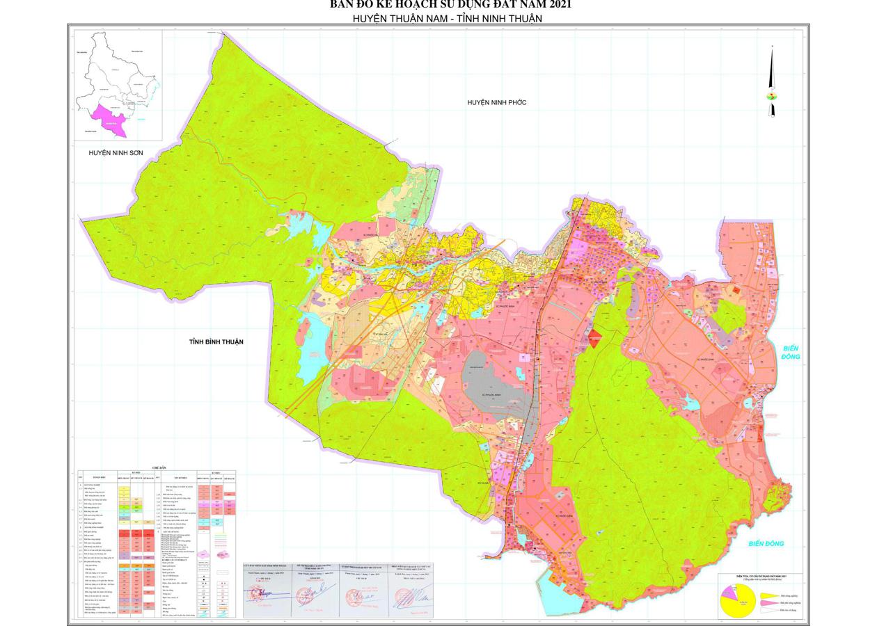 Bản đồ quy hoạch Huyện Thuận Nam