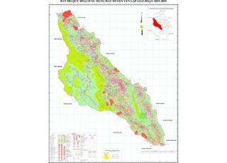 Bản đồ quy hoạch Huyện Yên Lập