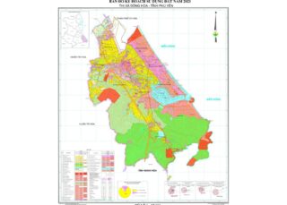 Bản đồ quy hoạch Huyện Đông Hòa
