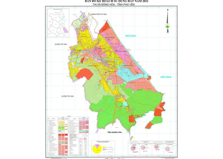 Tổng hợp thông tin và bản đồ quy hoạch Huyện Đông Hòa