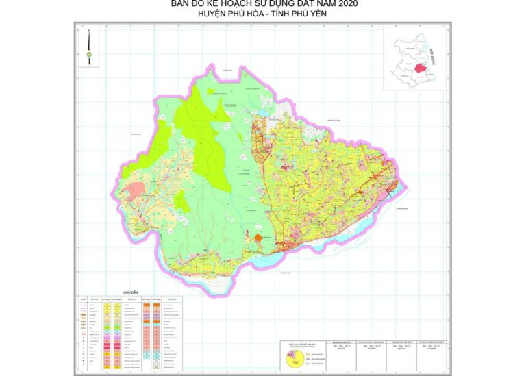 Tổng hợp thông tin và bản đồ quy hoạch Huyện Phú Hòa