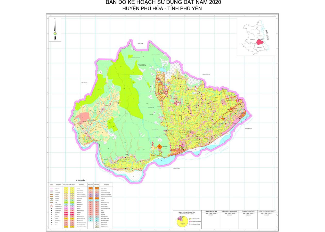 Bản đồ quy hoạch Huyện Phú Hòa