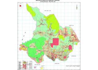 Bản đồ quy hoạch Huyện Sơn Hòa