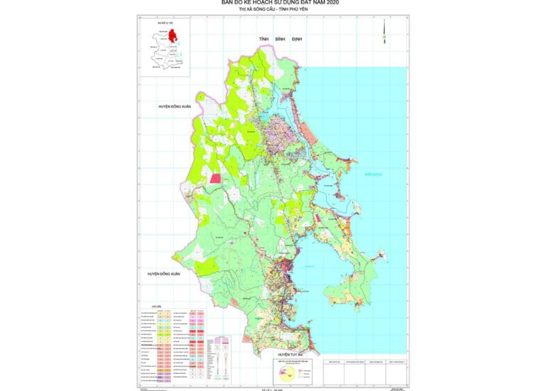Tổng hợp thông tin và bản đồ quy hoạch Thị xã Sông Cầu