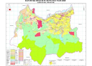 Bản đồ quy hoạch Huyện Tây Hòa