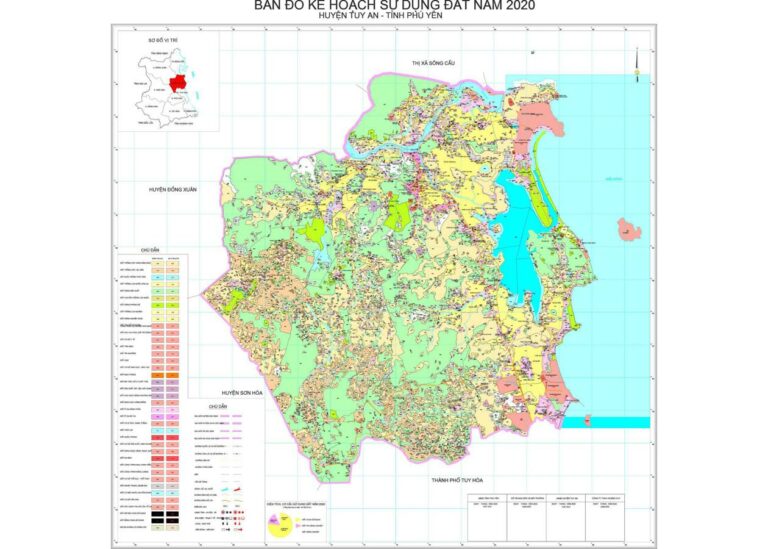 Tổng hợp thông tin và bản đồ quy hoạch Huyện Tuy An