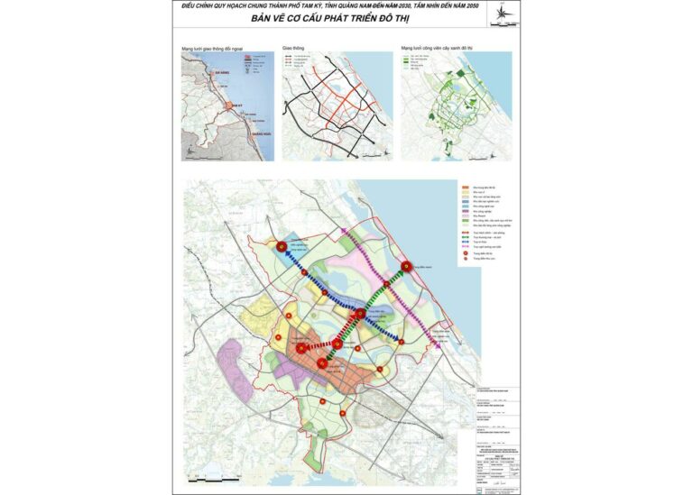 Tổng hợp thông tin và bản đồ quy hoạch Thành phố Tam Kỳ