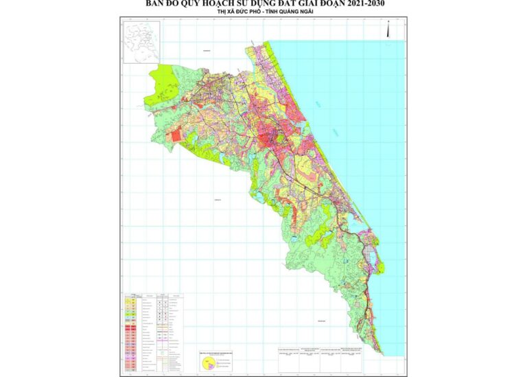 Tổng hợp thông tin và bản đồ quy hoạch Huyện Đức Phổ