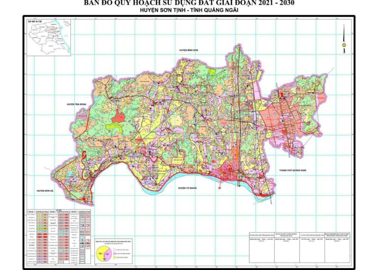 Tổng hợp thông tin và bản đồ quy hoạch Huyện Sơn Tịnh