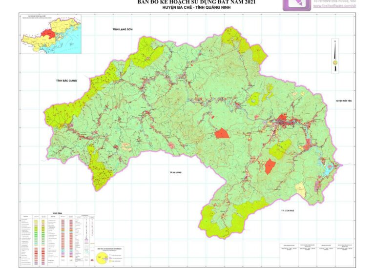 Tổng hợp thông tin và bản đồ quy hoạch Huyện Ba Chẽ