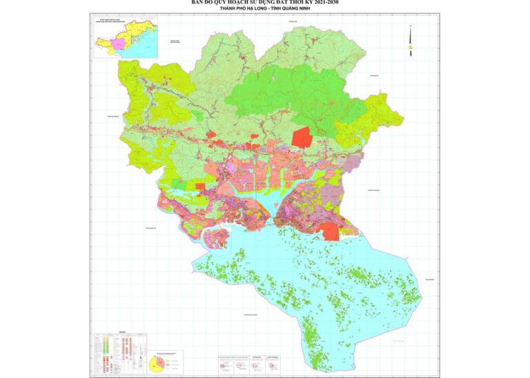 Tổng hợp thông tin và bản đồ quy hoạch Thành phố Hạ Long