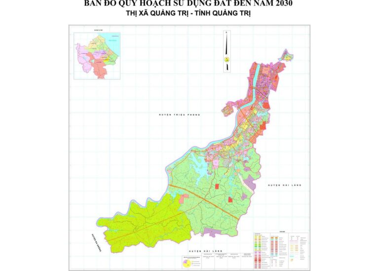 Tổng hợp thông tin và bản đồ quy hoạch Thị xã Quảng Trị