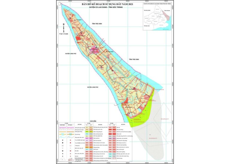 Tổng hợp thông tin và bản đồ quy hoạch Huyện Cù Lao Dung