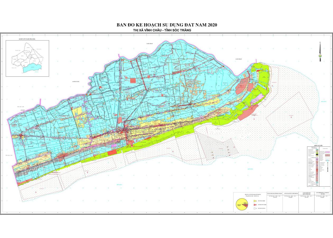 Bản đồ quy hoạch Thị xã Vĩnh Châu