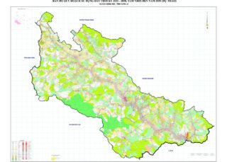 Bản đồ quy hoạch Huyện Sông Mã
