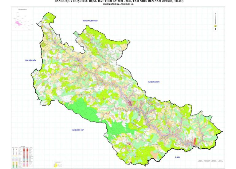 Tổng hợp thông tin và bản đồ quy hoạch Huyện Sông Mã