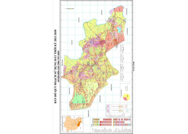 Tổng hợp thông tin và bản đồ quy hoạch Huyện Bến Cầu