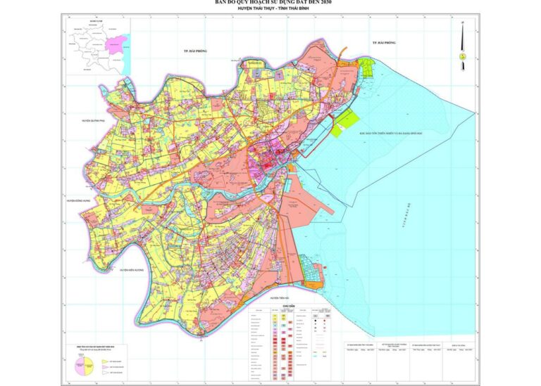 Tổng hợp thông tin và bản đồ quy hoạch Huyện Thái Thụy