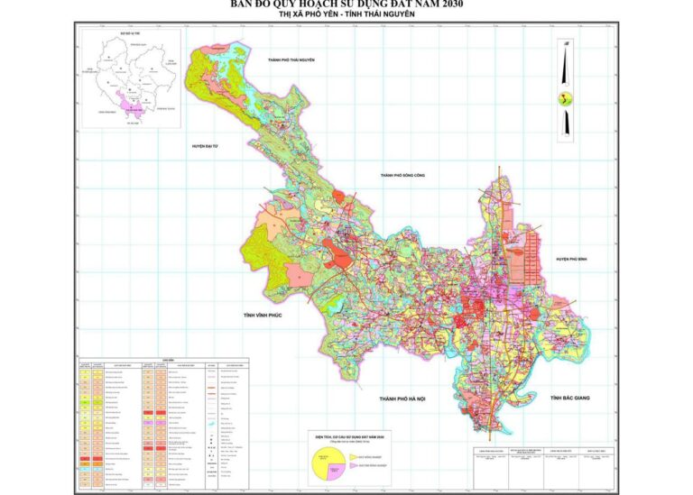 Tổng hợp thông tin và bản đồ quy hoạch Thị xã Phổ Yên